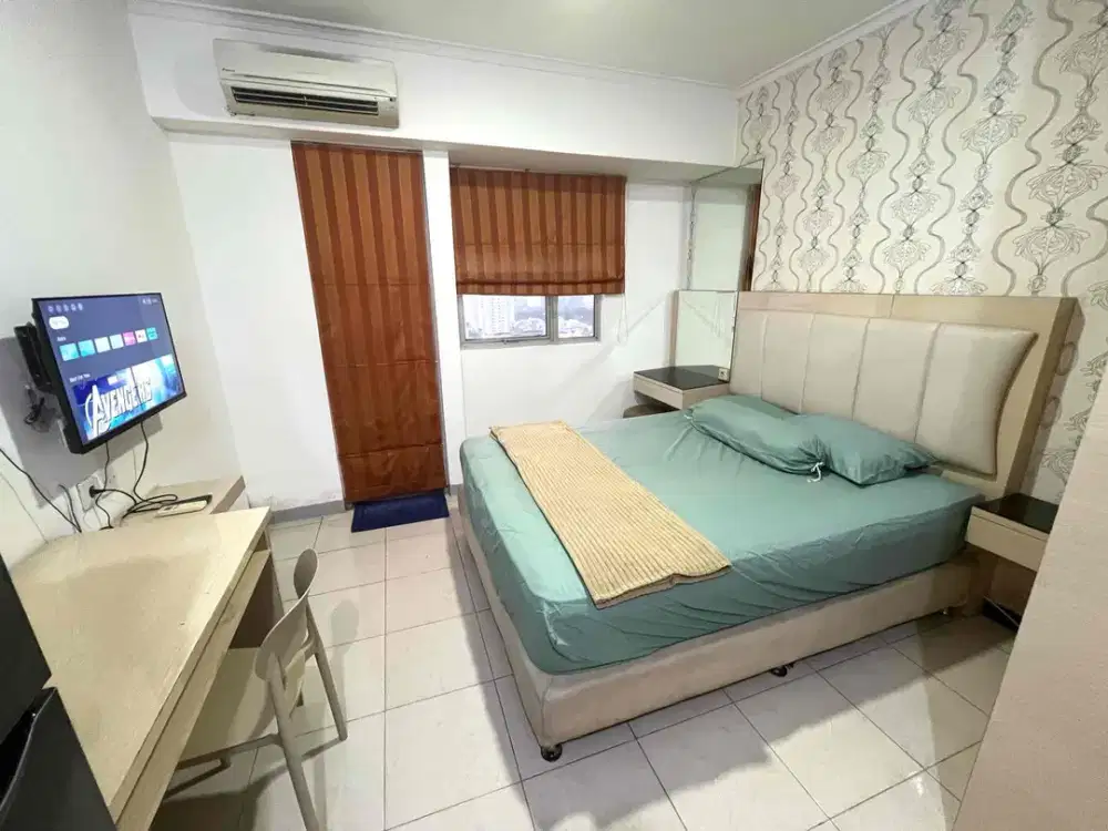 Disewakan cepat studio furnished apartemen maple park sunter