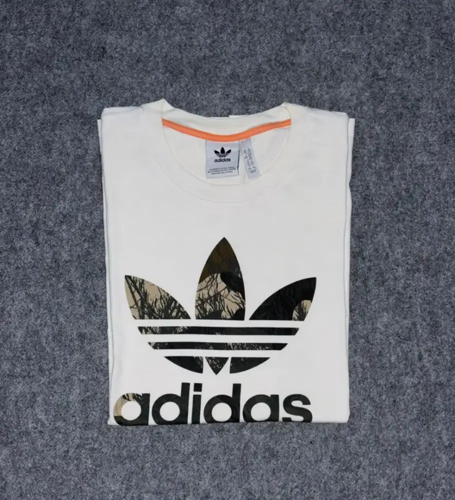 Kaos Adidas Camo Trefoil Big Logo