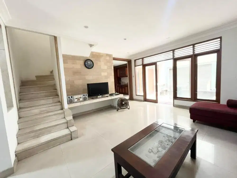 Rumah Kebayoran Baru 100m Panglima Polim Full Furnished SHM