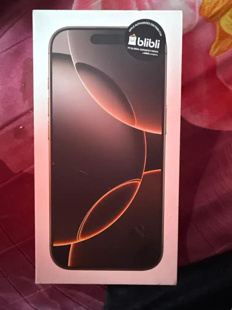 Jual Iphone 16 pro desert titanium 128gb