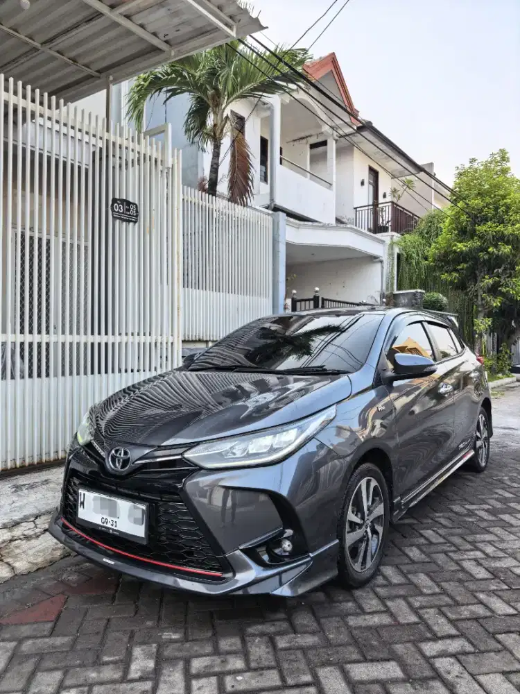 KM 25RB! Yaris TRD Sportivo 2021 AT Matic Grey Abu Abu GR Sport 1.5