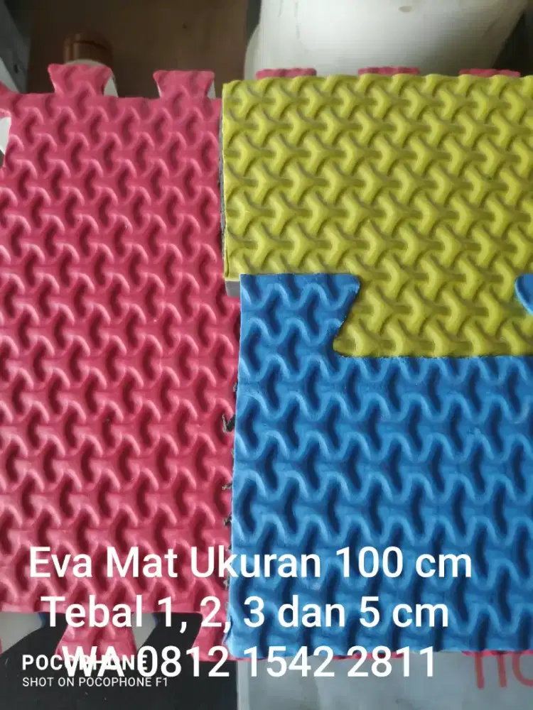 Eva Mat Ukuran 100 cm
Tebal 1 cm