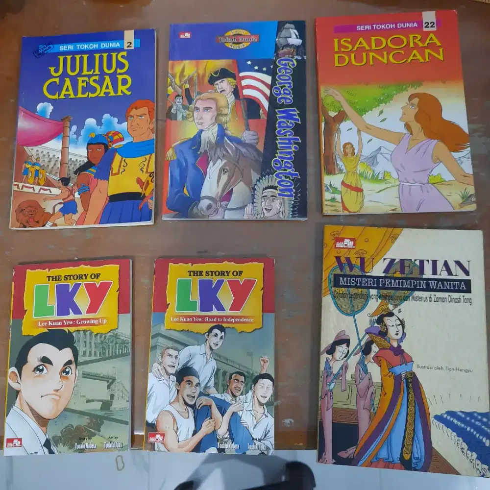 Komik seri tokoh dunia dan tokoh sejarah