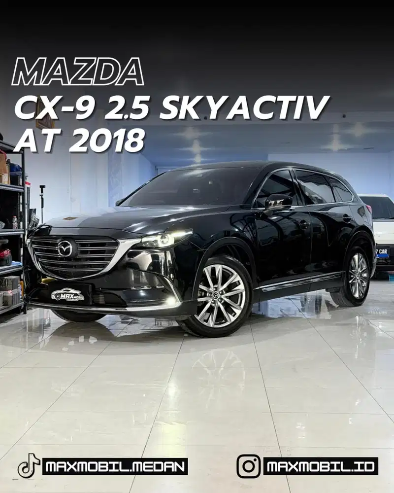 MAZDA CX9 2.5 SKYACTIV AT 2018 pemakaian 2019 CX-9 CX5 CRV