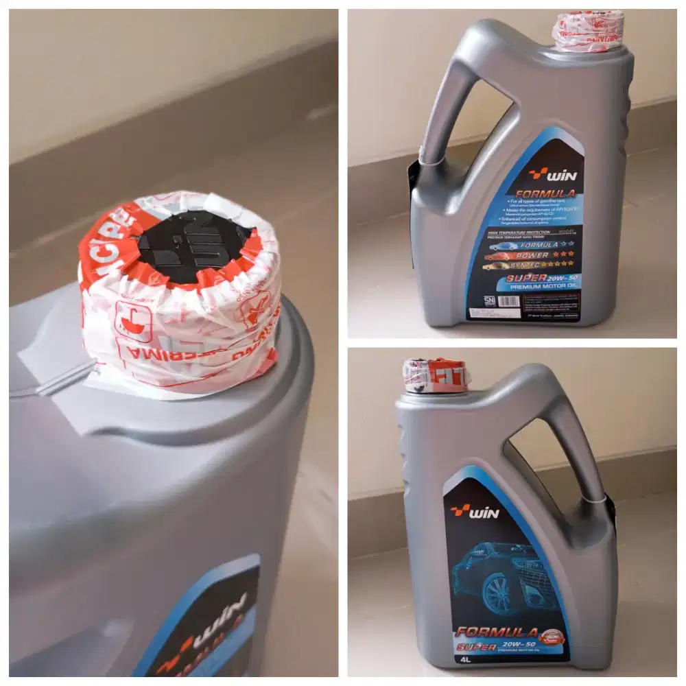 Win Oli Mesin Mobil Bensin Galon 4 Liter
