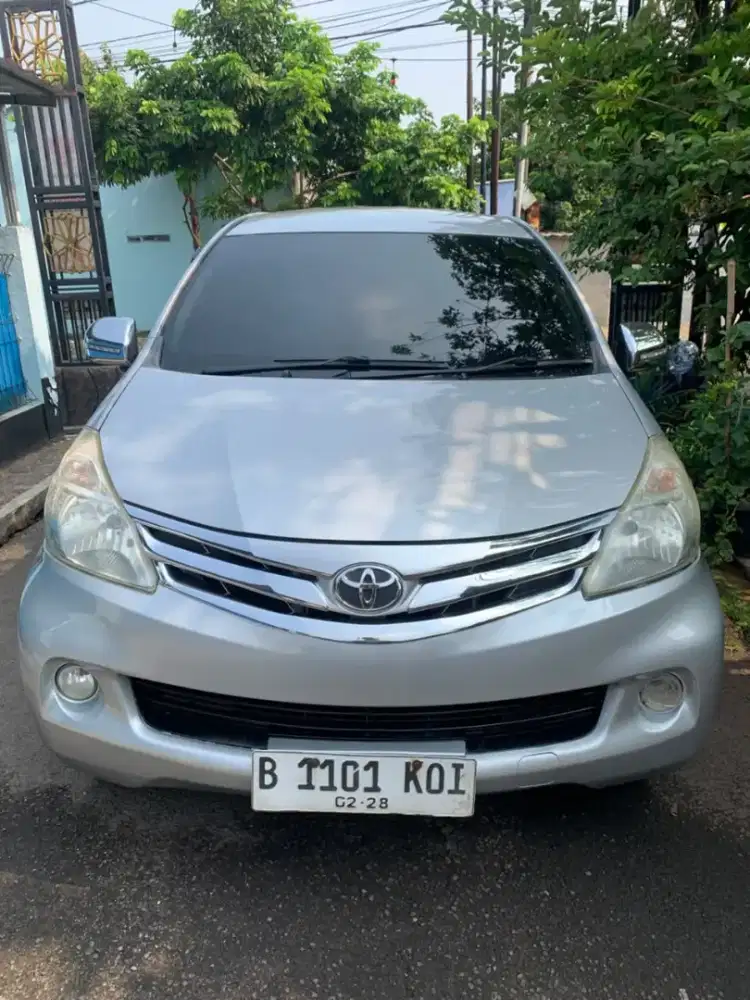Toyota Avanza type G manual 2013