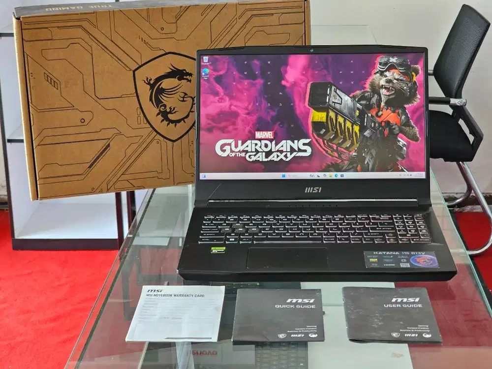 MSI KATANA 15 B13VG INTEL CORE I9 Gen 13 Ram 16 GB SSD 1000 GB Nvidia