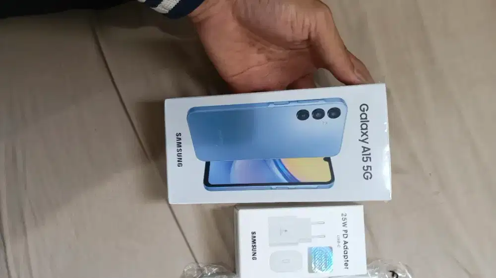 Jual rugi samsung galaxy A15 5G 8/256 masih baru segel