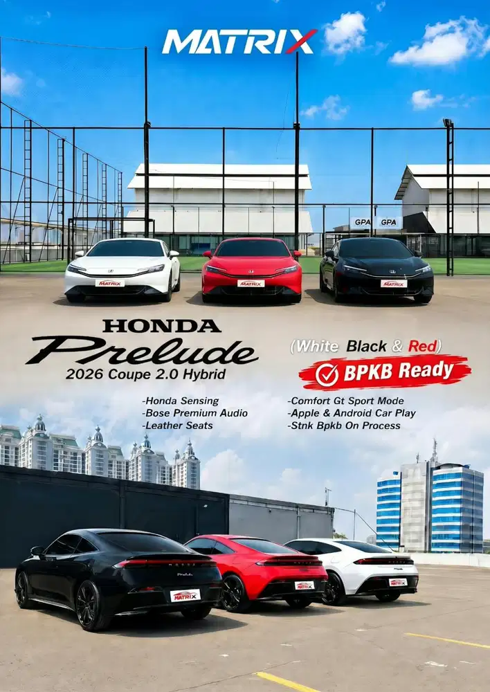 Honda Prelude 2026 coupe 2.0 hybrid AT Matic