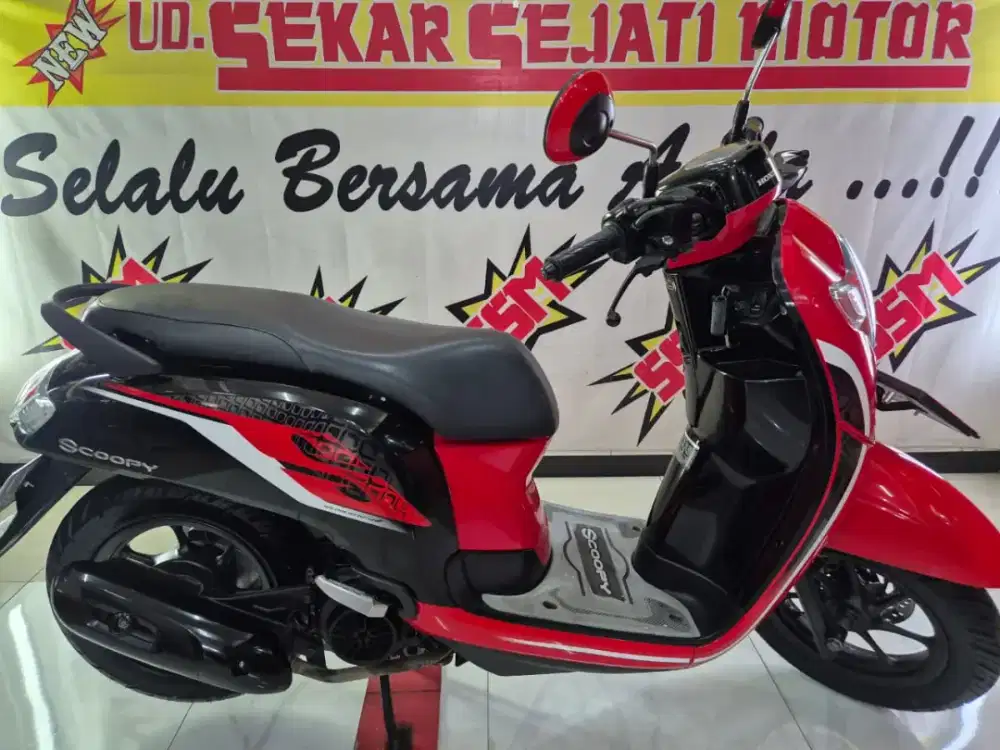 Scoopy sporty iss cbs remot 2019 plat W istimewa