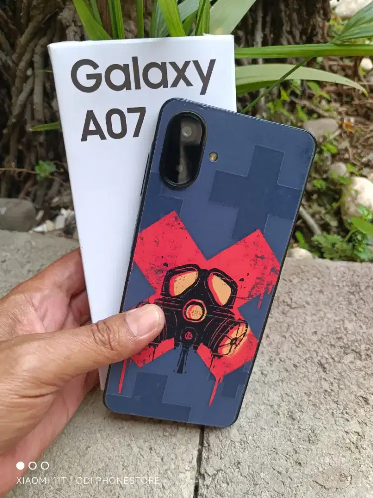 Samsung a07 4/64 mulus seperti baru dan lengkap