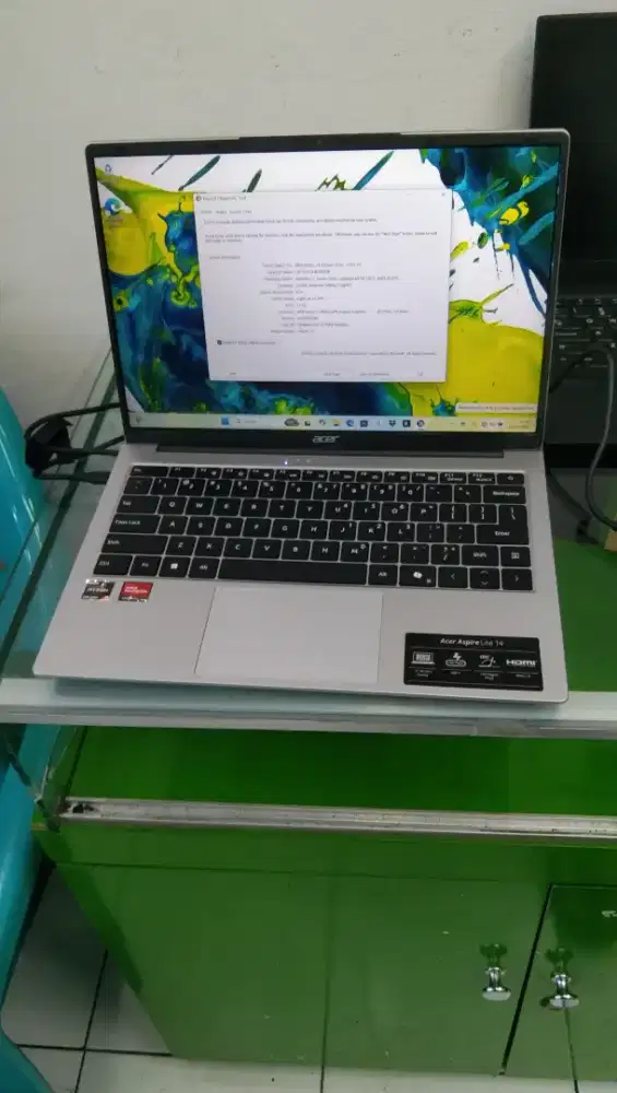 Acer Aspire AMD Ryzen 3-5400U Ram 8GB SSD 512GB
