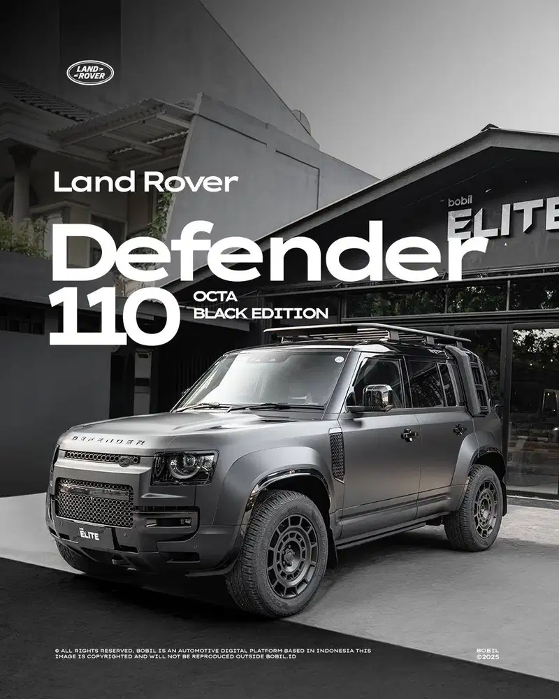NIK 2026 Land Rover Defender 110 Octa Black Edition