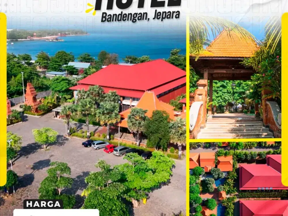 Investasi Strategis Hotel Premium di Bandengan Jepara 71 Kamar Lahan 2,1 HA