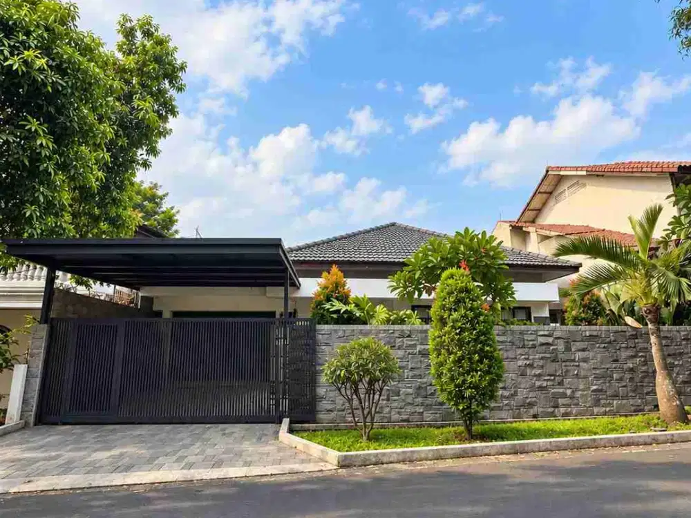 RUMAH MEWAH ADA SWIMMING POOL DI CINERE