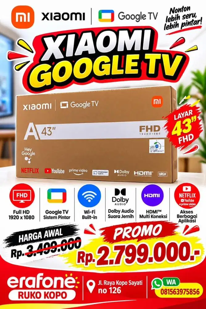 Tv xiaomi 43 inch