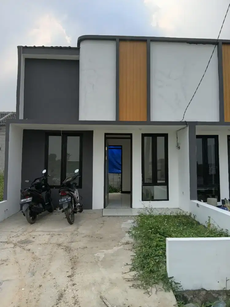 Di jual rumah kontenporer paling murah dekat tol sumarecon