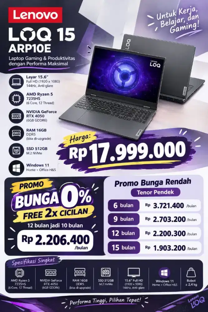 kredit laptop mudah jogja