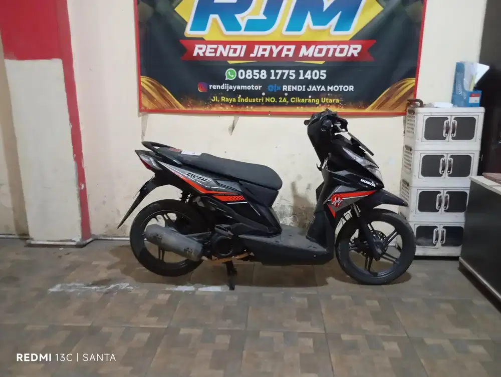 [PROMO] Honda beat eco Tahun 2017 Surat komplit