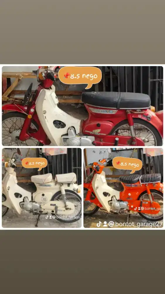 Honda c70 ready