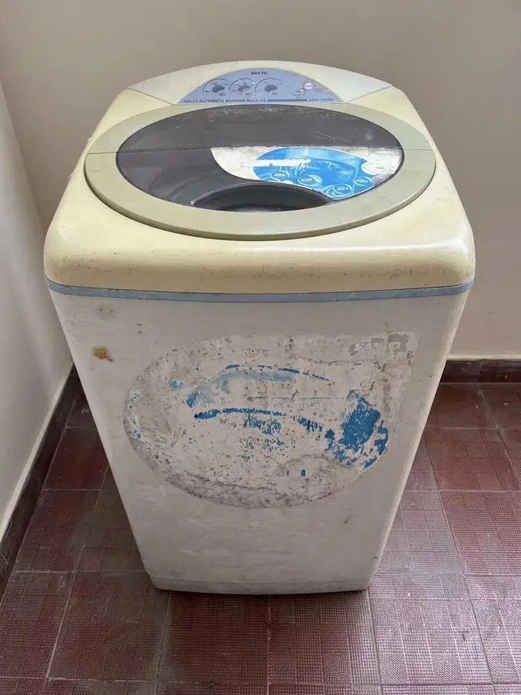 Mesin Cuci Sanyo 1 Tabung Awet Badak banget