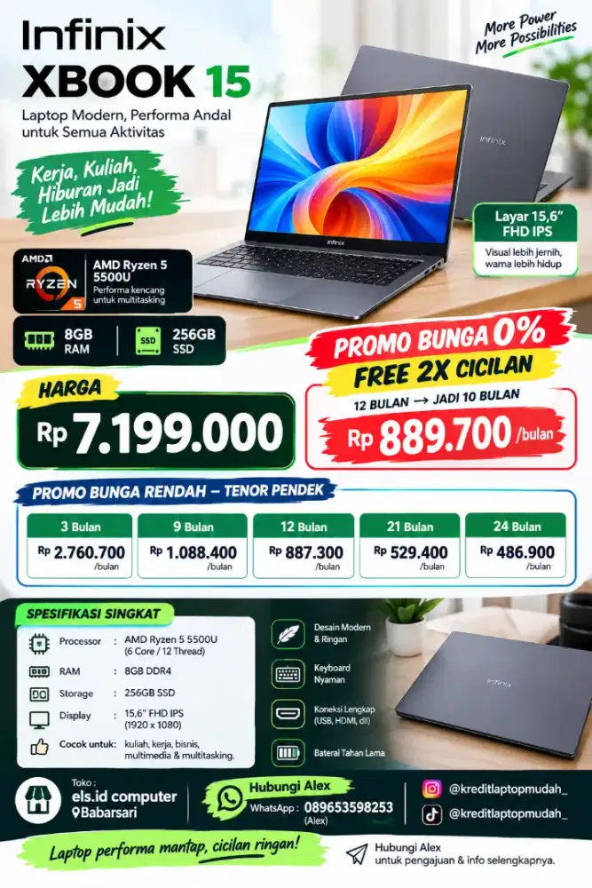 kredit laptop mudah jogja