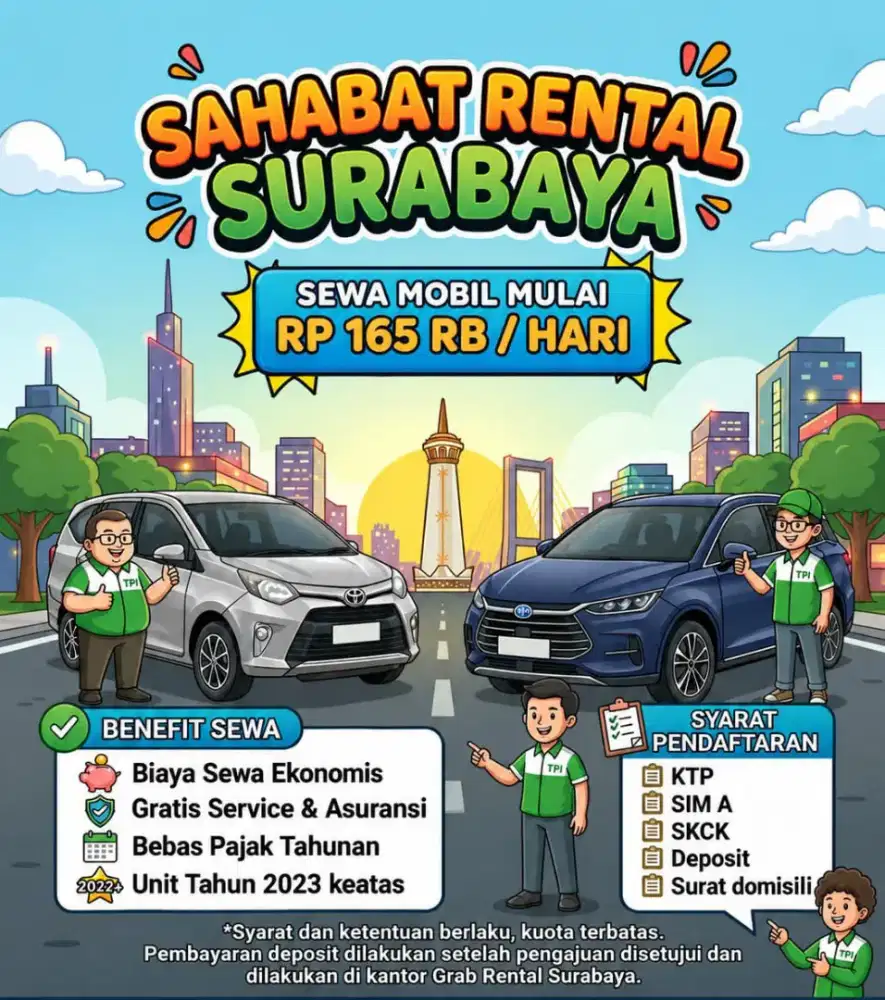 TPI Sahabat Rental Surabaya (Lowongan Driver)