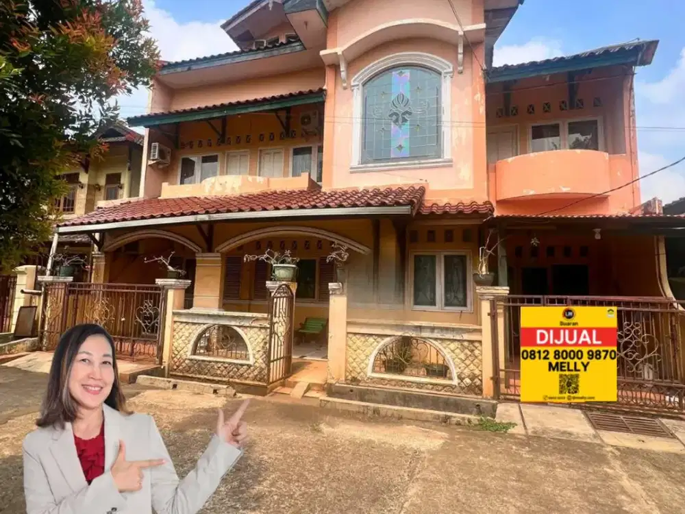 Rumah 2 Lantai Komplek Perumahan di Jatibening Baru Bekasi