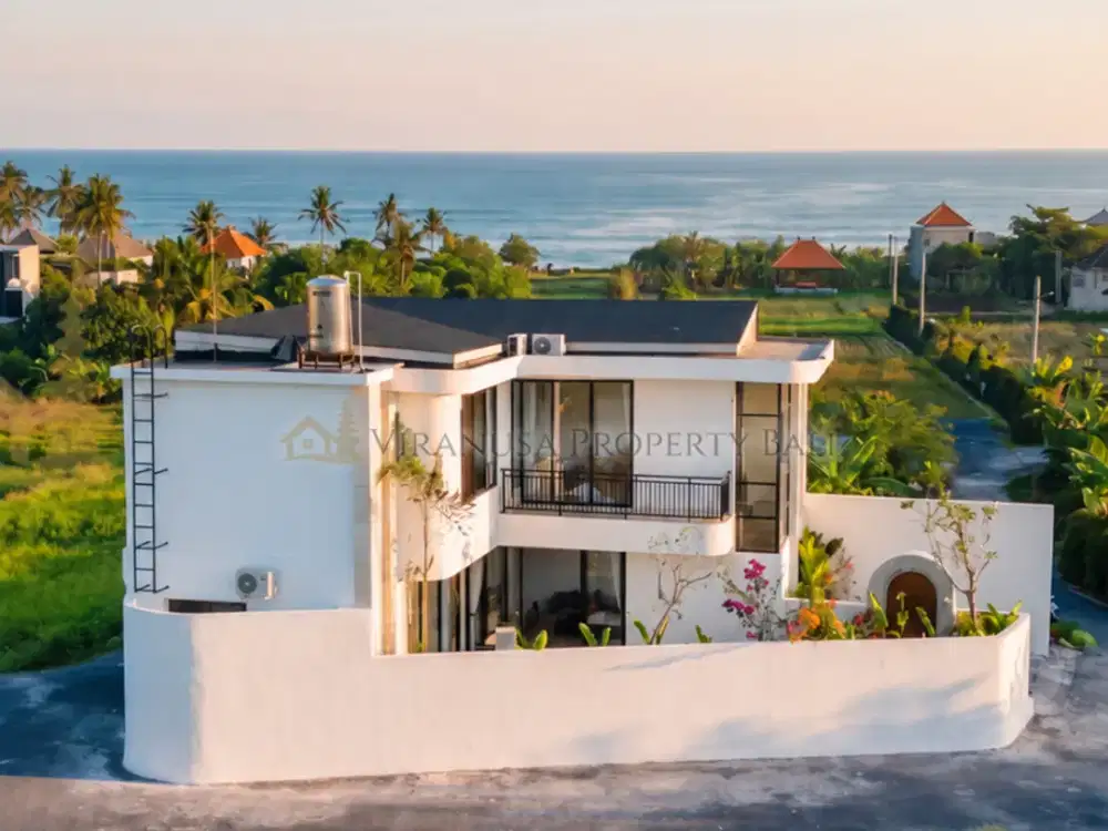 Villa dijual di Cemagi, Pemandangan Sawah & laut 100meter ke pantai Mengening