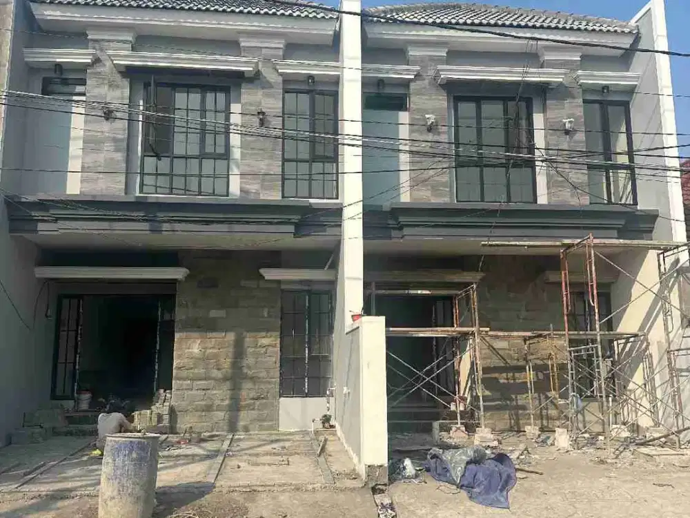 Dijual Rumah Baru 2 Unit Di Darmo Baru Barat Surabaya