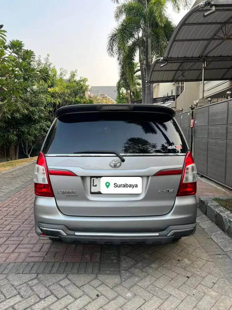 kijang innova diesel 2015 E+ plat L tangan 1 pajak panjang