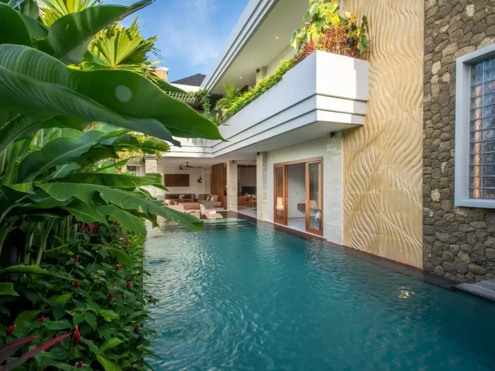 Villa Baru design Mewah Kolam Renang Pribadi Exclusive Resident Jimbaran Badung
