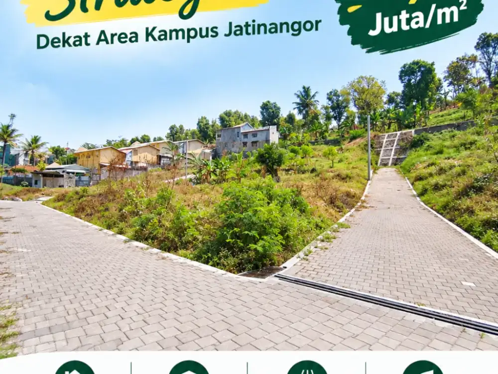 KAVLING SIAP DIKEMBANGKAN UNTUK KOST DI JATINANGOR