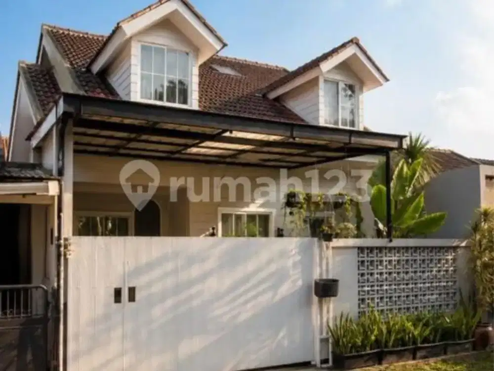 Dijual Rumah 2 Lantai SHM Hadap Utara Siap Huni di BSD Nusaloka