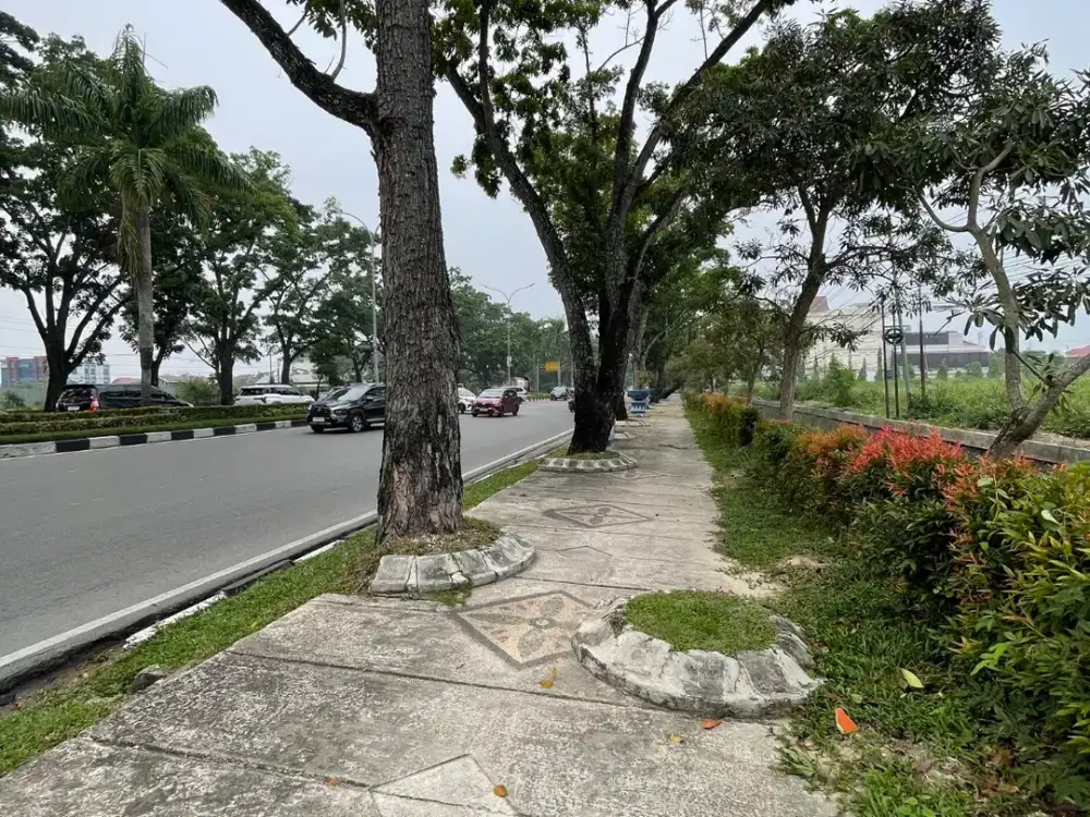 TANAH DI PUSAT KOTA PEKANBARU JALAN JENDRAL SUDIRMAN