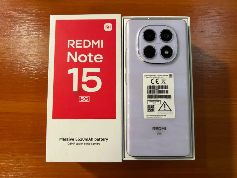 Redmi Note 15 5G 8/256 Mulus