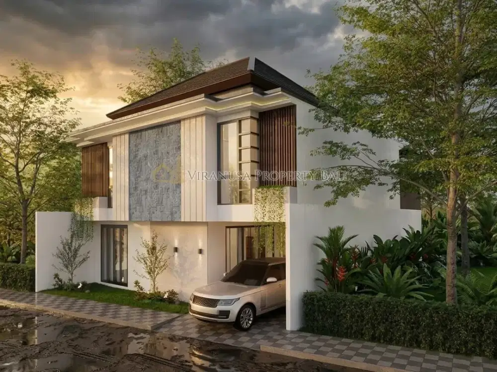 Modern Tropical 3-Bedroom Villa in Ubud – Freehold & Leasehold