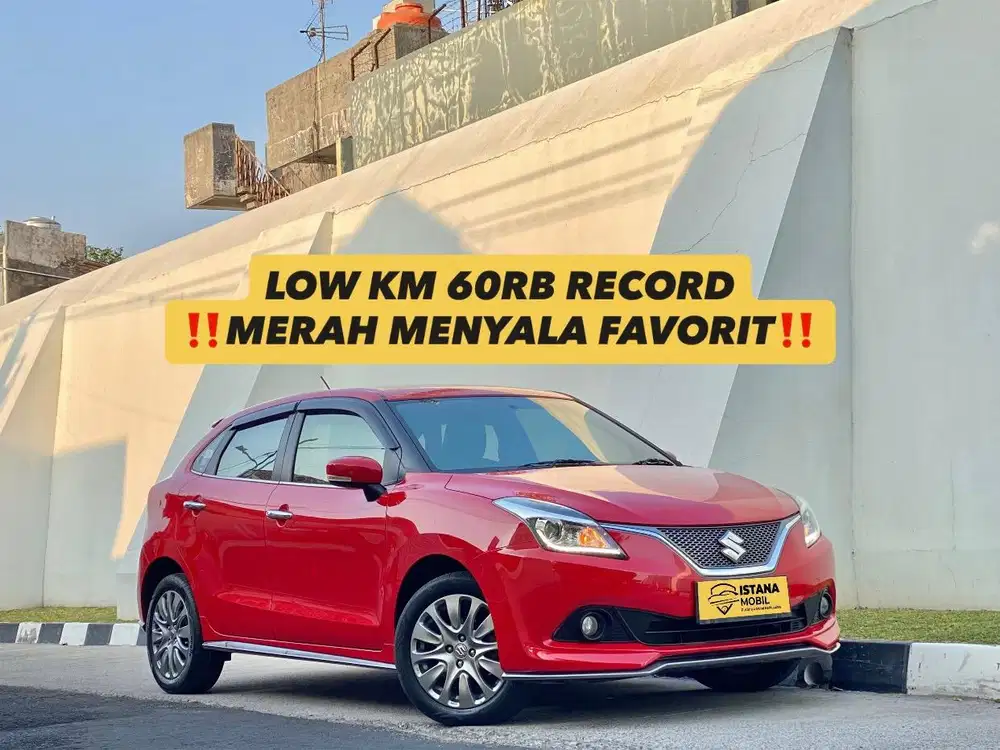 LOW KM 60RB! ALL NEW BALENO HATHCHBACK 2018 AT 2019 2020