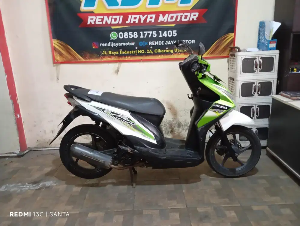 [PROMO] Honda beat fi Tahun 2013 Free balik nama