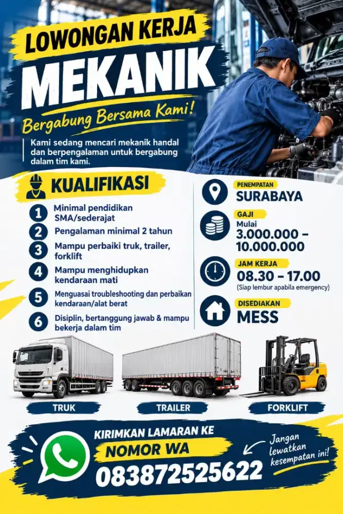 LOWONGAN PEKERJAAN