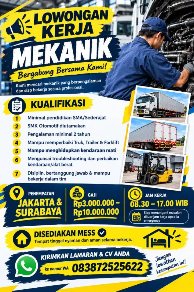 LOWONGAN PEKERJAAN