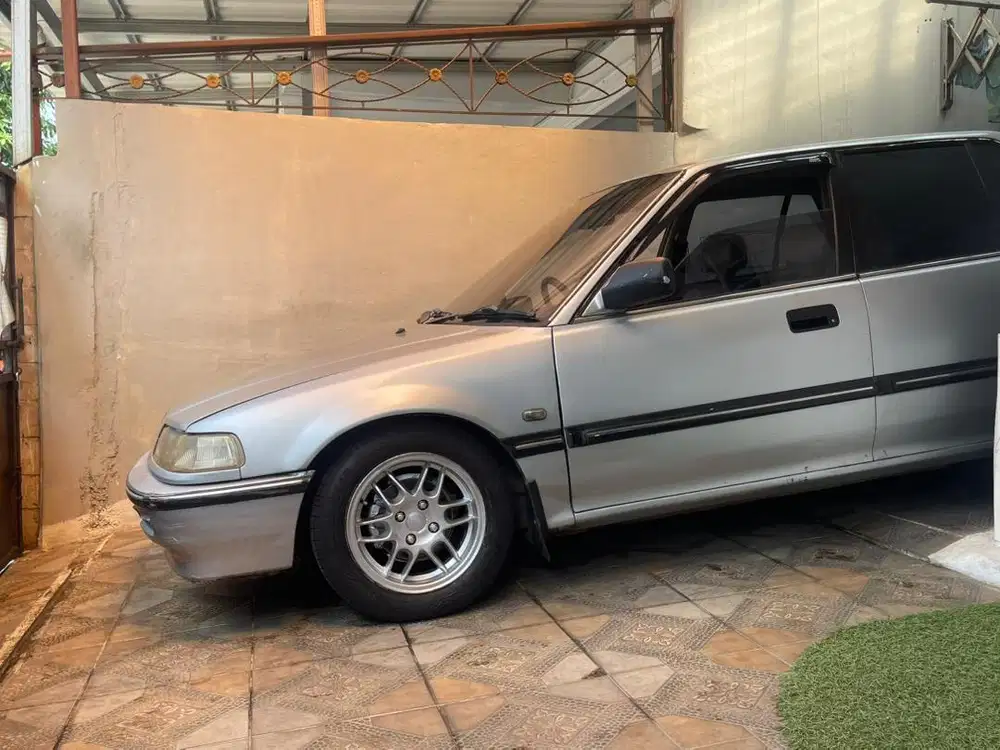 HONDA CIVIC WONDER LX MT 1990 SILVER