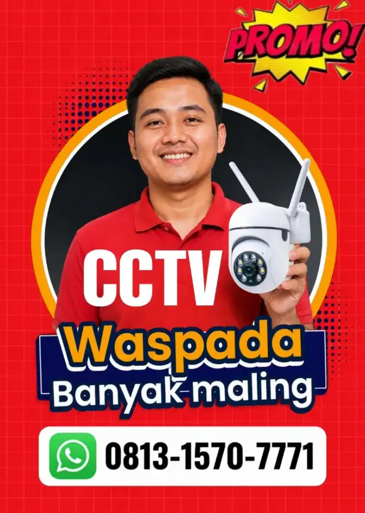 PROMO CCTV ANTI MALING BISA PANTAU DIHP