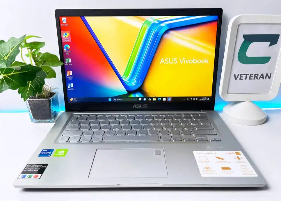 Laptop Asus VivoBook Core i7 1165G7 dual VGA Nvidia generasi baru