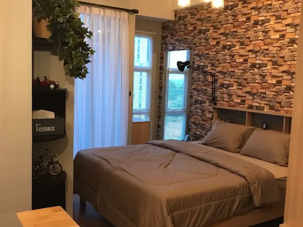 DIJUAL APT BSD AKASA TOWER KIRANA LT.6 TIPE STUDIO CORNER FULL FURNISHED
