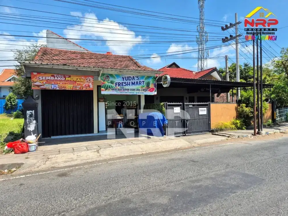 Dijual Rumah Kos 2 Lantai dan Ruang usaha Prospek di Jl. Brawijaya - Banyuwangi