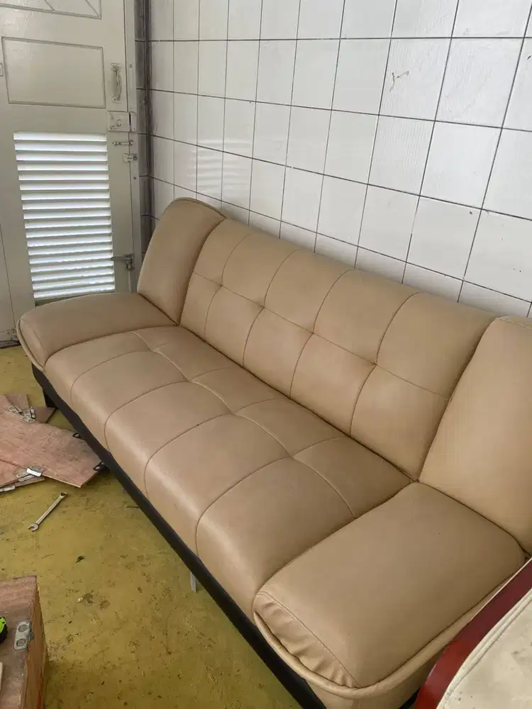 Sofa Minimalis Modern Meja Tamu Marmer Kayu Jati Mewah Ruang Tamu