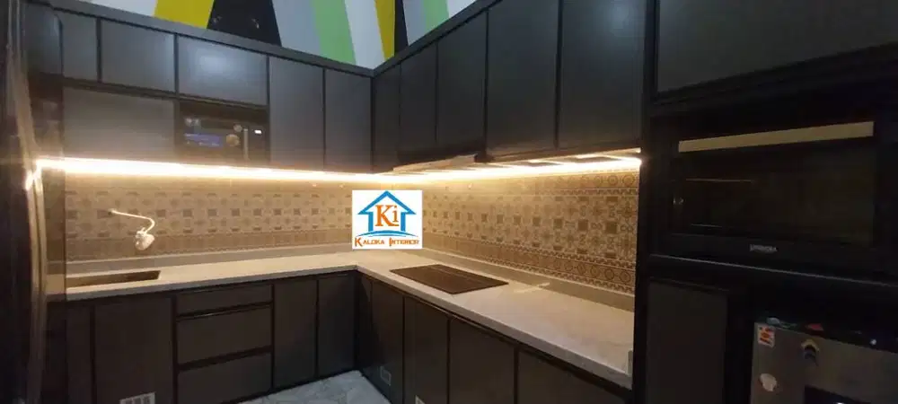 Jasa Kitchen Set Aluminium di Surabaya Kaloka Interior