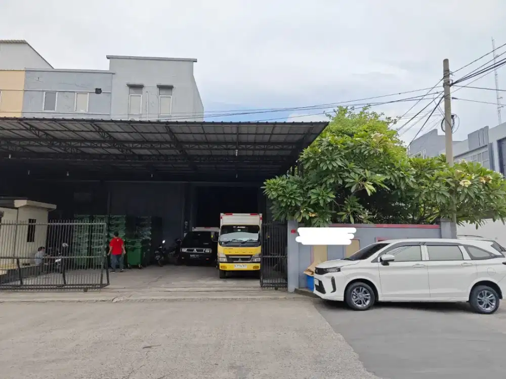 Gudang Luas Siap Pakai Posisi Hook Ada Kantor dan Full Cctv di Sit 3 Pantai Indah Kapuk