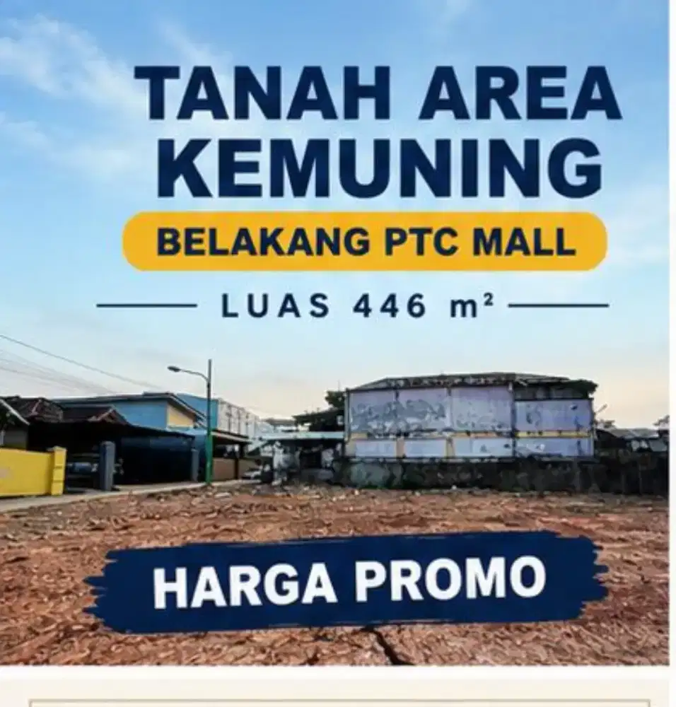 Jual cepat tanah area kemuning